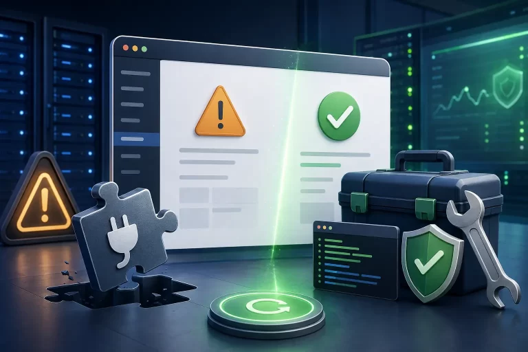 Plugin WordPress causa crash: come ripristinare il sito