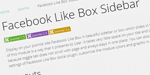 joomla-facebook-like-box-sidebar