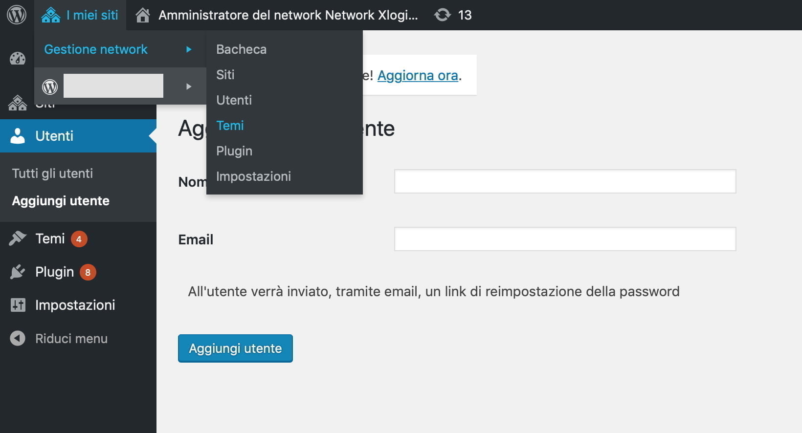 Gestione Temi E Plugin Wp