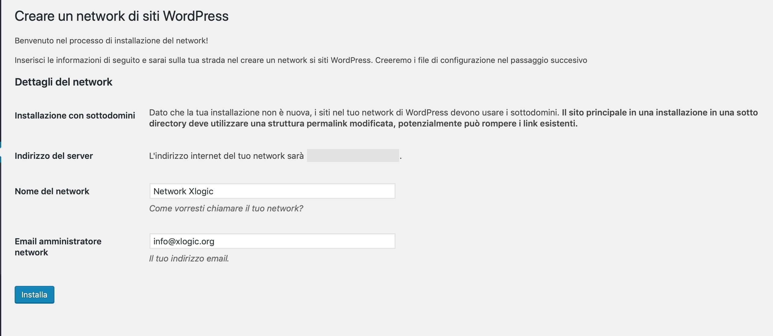 Network Hosting Wp