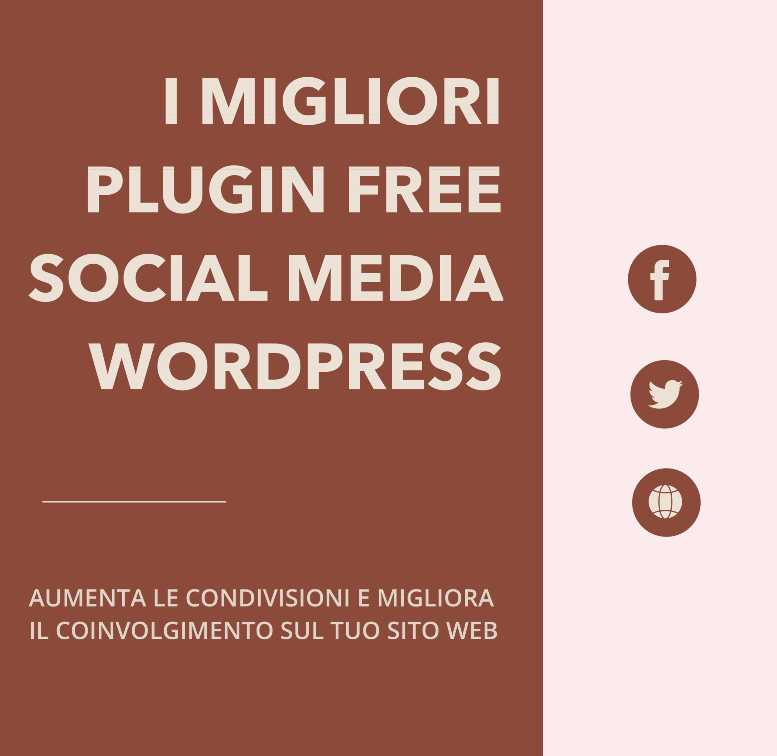 Social Media WordPress I Migliori 10 Plugin Gratuiti Scaled
