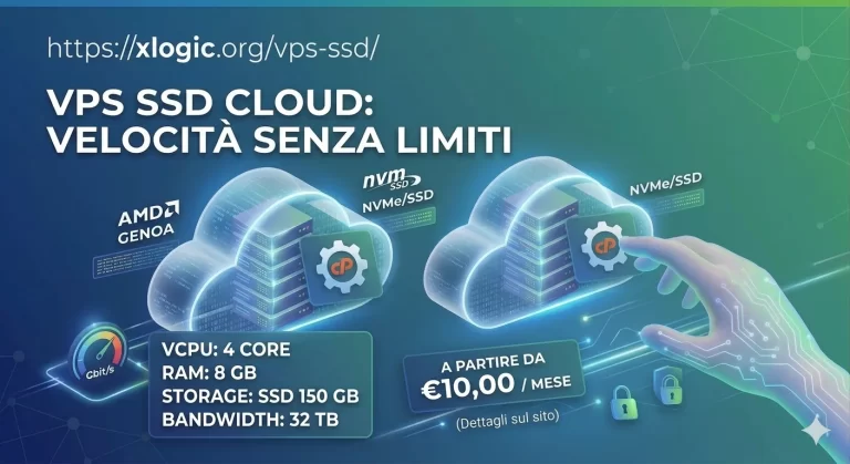 VPS SSD Cloud: La Potenza del Server Dedicato con la Flessibilità del Cloud