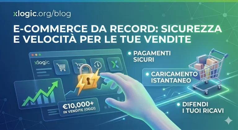E-commerce da Record: Perché Velocità e Sicurezza sono i tuoi migliori venditori