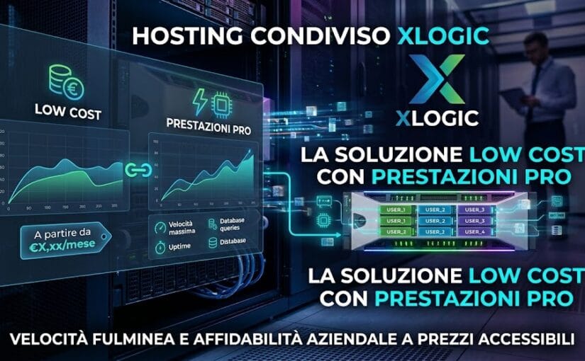 Hosting Condiviso XLogic: La soluzione Low Cost con prestazioni Pro
