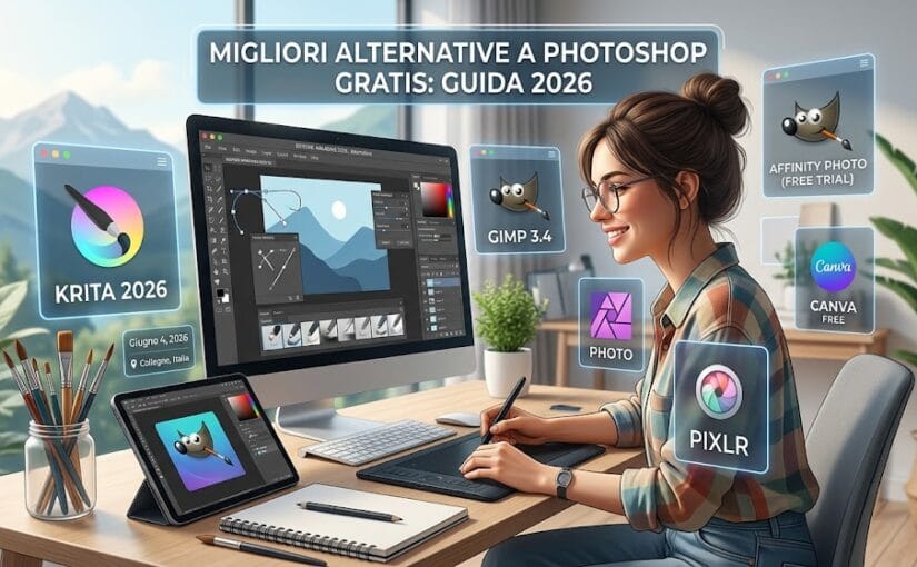 Migliori alternative a Photoshop gratis: Guida 2026