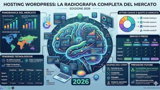 Mercato hosting WordPress 2026: criteri di confronto hosting-wordpress-quale