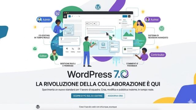 WordPress 7.0: La Rivoluzione della Collaborazione è Qui wordpress-70