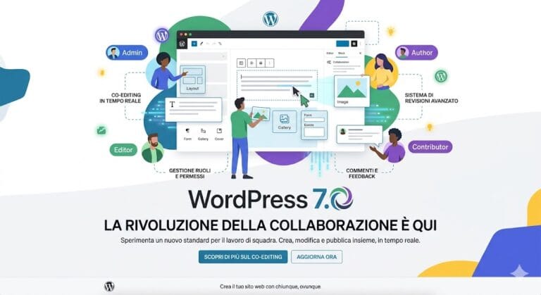 WordPress 7.0: La Rivoluzione della Collaborazione è Qui