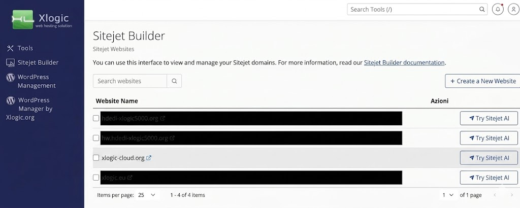 Sitejet Domini
