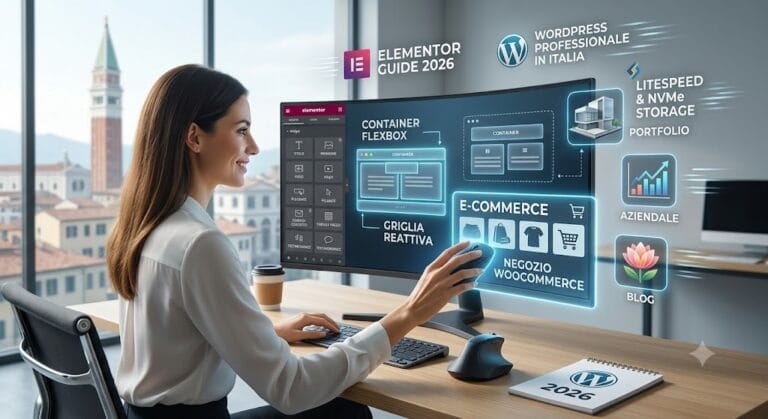 Elementor: Guida Completa per Creare un Sito WordPress Professionale nel 2026