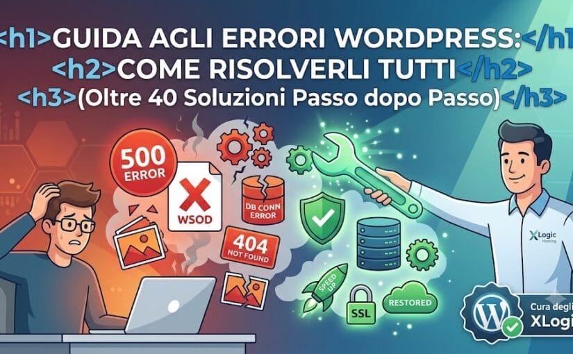 Guida agli Errori di WordPress: Come Risolverli Tutti (Oltre 40 Soluzioni)