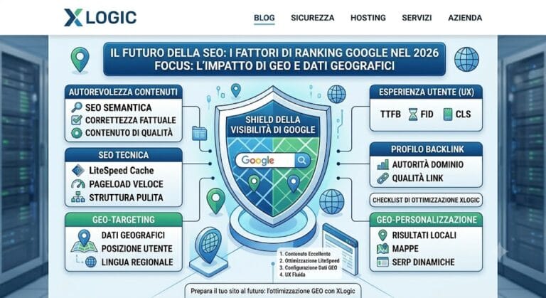 I Fattori di Ranking Google nel 2026: Cosa Conta Davvero per la SEO e la Geo-SEO del tuo Sito Web?