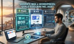 shopify wix wordpress