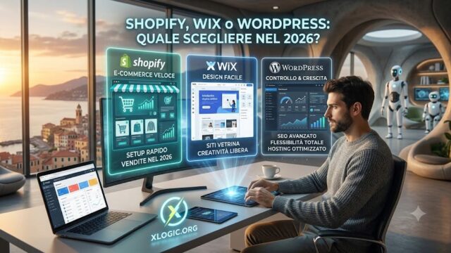 Shopify, Wix o WordPress: Quale Scegliere nel 2026? shopify wix wordpress
