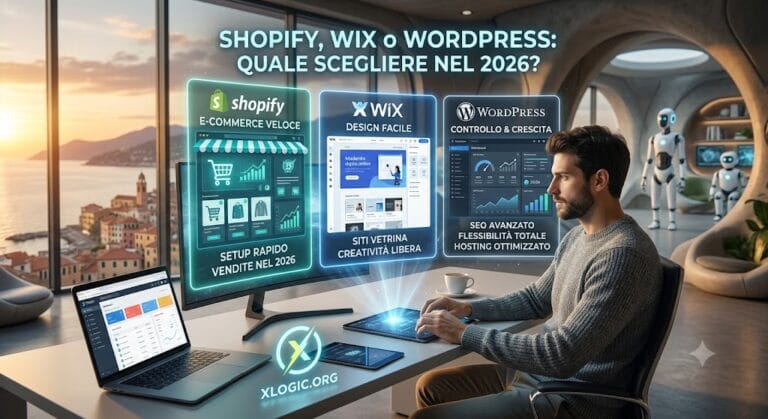 Shopify, Wix o WordPress: Quale Scegliere nel 2026?