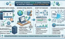 Come importare database MySQL su hosting XLogic