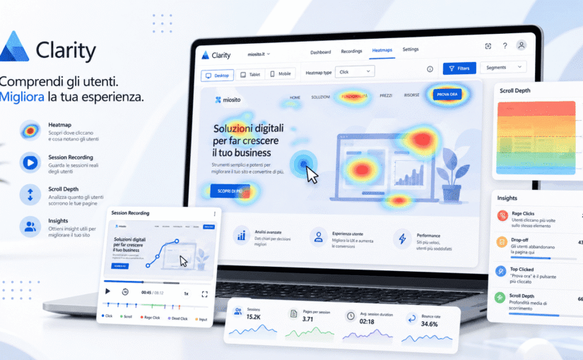 Microsoft Clarity: cos’è, come funziona e come installarlo