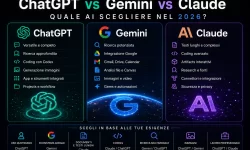 ChatGPT vs Gemini vs Claude 2026: Confronto Essenziale ChatGPT vs Gemini vs Claude nel 2026: confronto completo tra le migliori AI