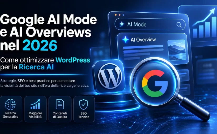 Google AI Mode e AI Overviews 2026: Come Ottimizzare WordPress