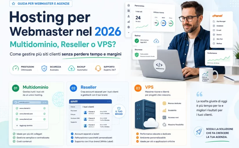 Hosting Multidominio o Reseller: cosa conviene a un webmaster?