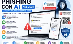 Phishing con AI 2026: Guida Definitiva alle Nuove Truffe Phishing con AI nel 2026: email, QR code, deepfake e truffe online.