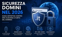 Sicurezza Domini nel 2026: Guida Definitiva contro DNS Hijacking e Furto del Dominio Sicurezza domini nel 2026 contro DNS hijacking e furto del dominio.