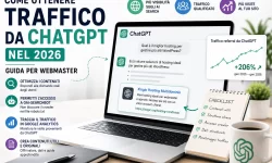 Traffico da ChatGPT 2026: Guida Definitiva per Webmaster Traffico da ChatGPT nel 2026: guida per webmaster