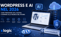 WordPress AI nel 2026 con hosting, dominio, SEO, GEO e sicurezza