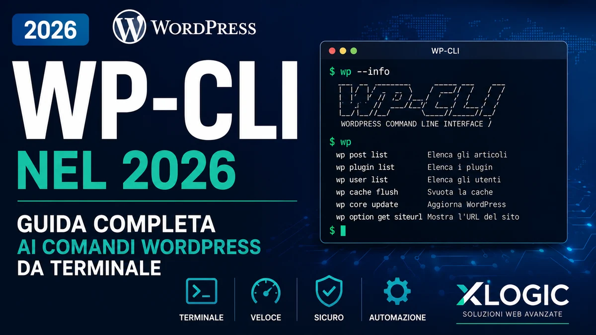 WP-CLI nel 2026: guida completa ai comandi WordPress da terminale