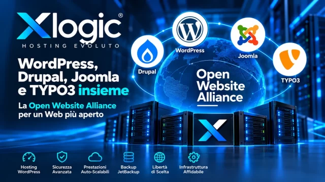 WordPress, Drupal, Joomla e TYPO3 insieme: cos'è la Open Website Alliance Open Website Alliance con WordPress, Drupal, Joomla e TYPO3