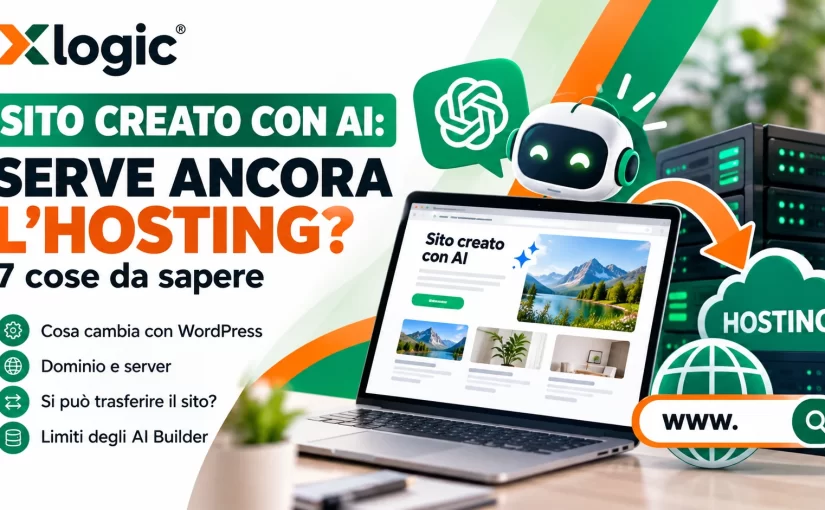 Sito creato con AI: serve ancora l’hosting? 7 cose da sapere