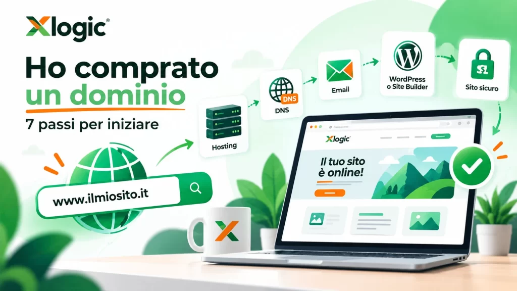 Ho comprato un dominio: adesso cosa devo fare? 7 passi semplici