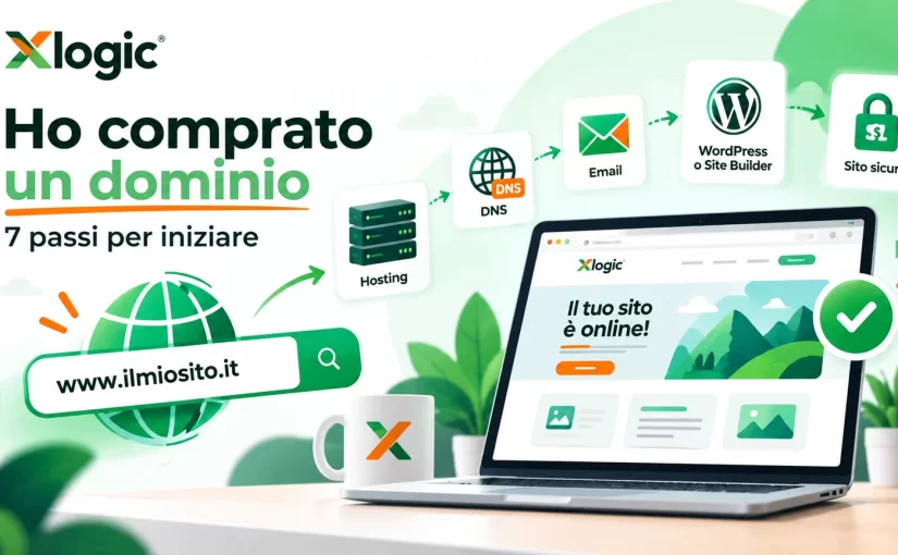 Ho comprato un dominio: adesso cosa devo fare? 7 passi semplici