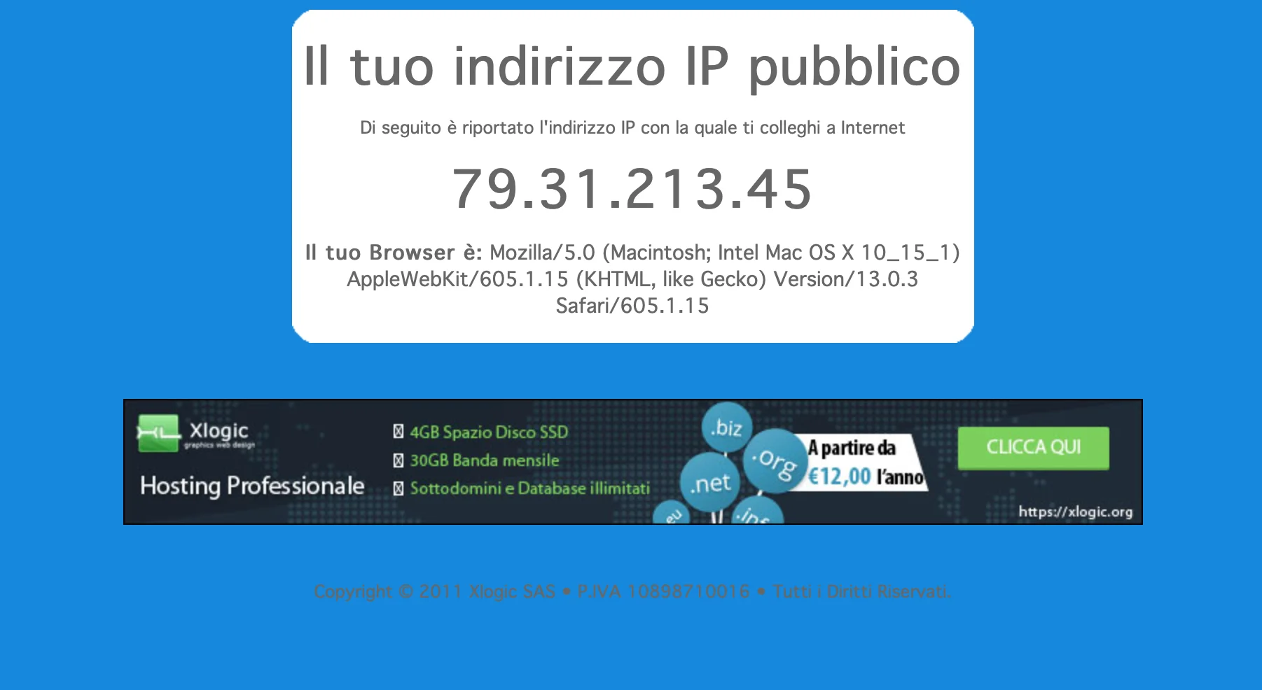 Il mio IP: che cos'è e come rilevarlo