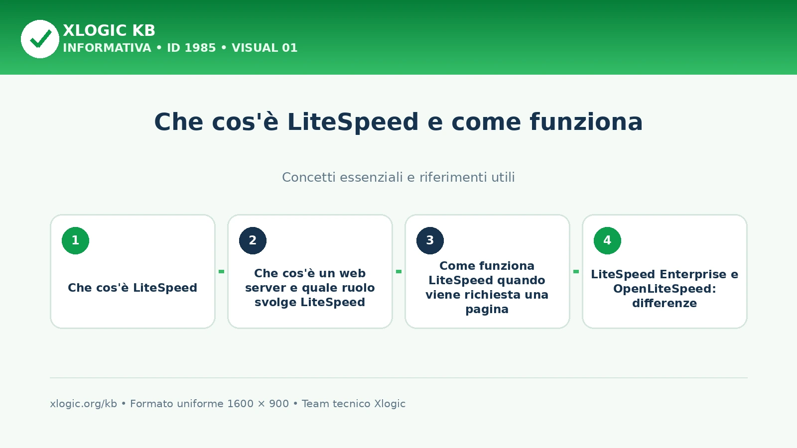 Che cos’è LiteSpeed e come funziona