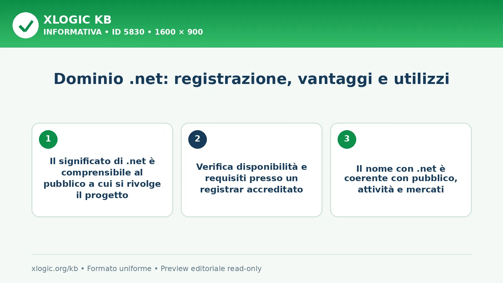 Dominio .net: registrazione, vantaggi e utilizzi