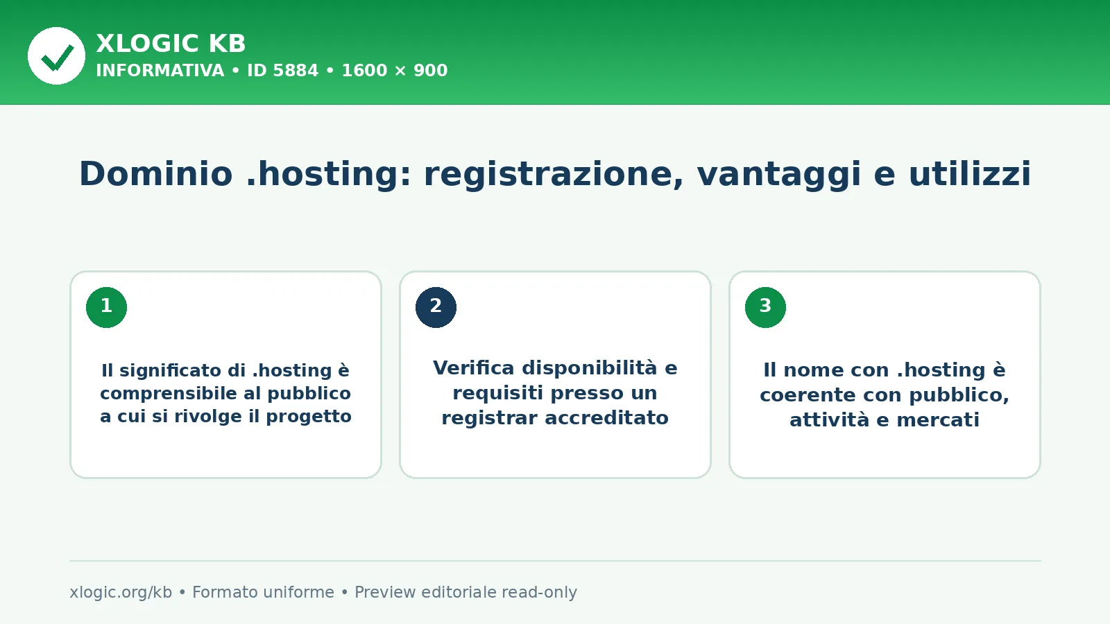 Dominio .hosting: registrazione, vantaggi e utilizzi