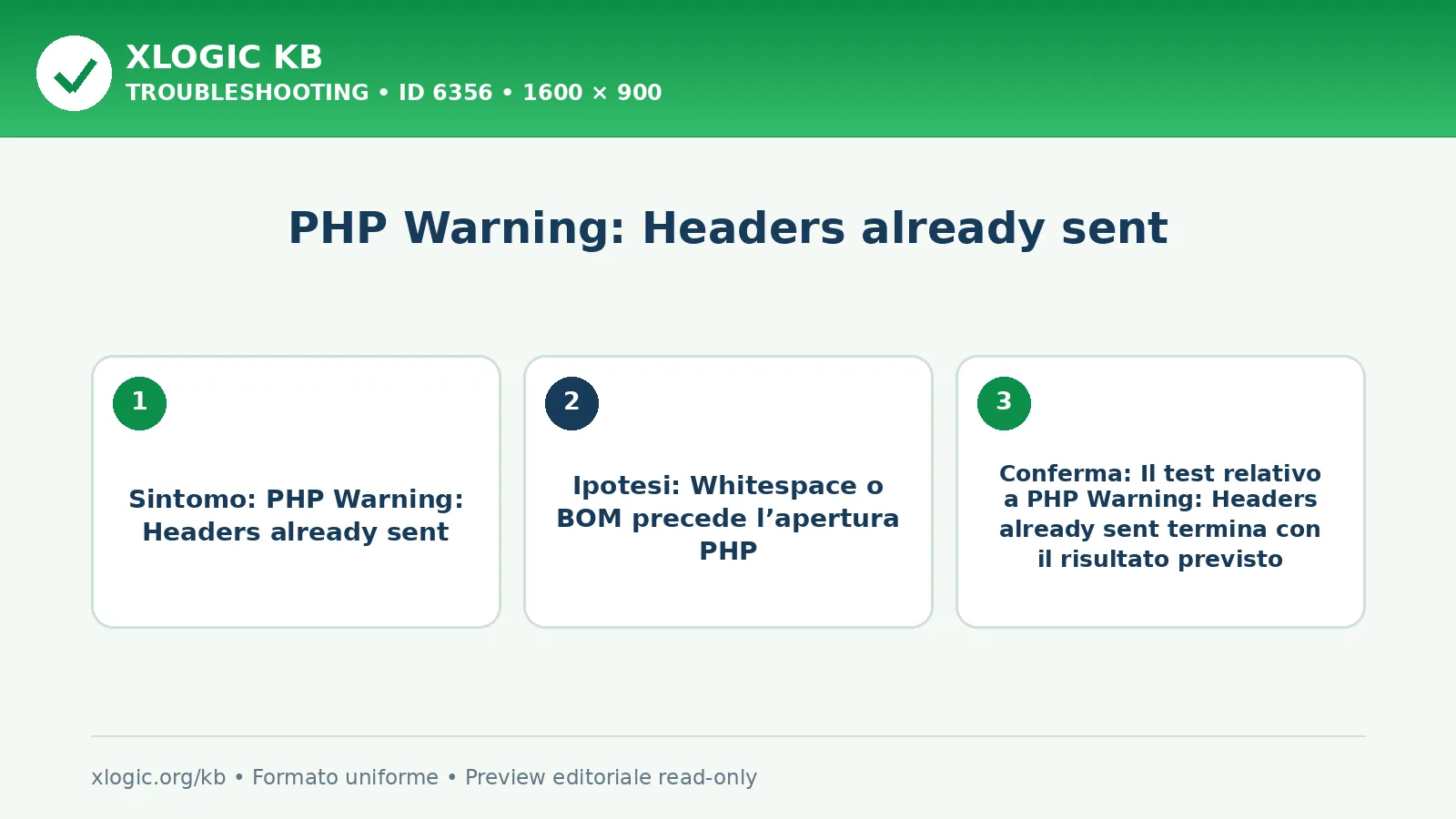 PHP Warning: Headers already sent