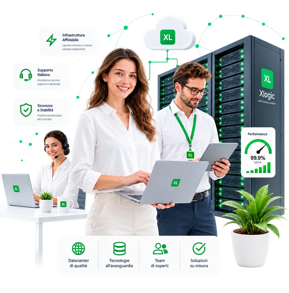 Team Xlogic e infrastruttura hosting italiana