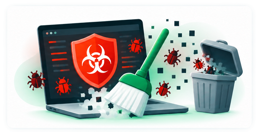 Bonifica sito hackerato e rimozione malware 2 Rimozione malware e backdoor da un sito web compromesso